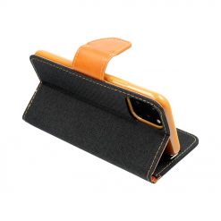 Peněženkové pouzdro Canvas Book černé – Apple iPhone 15 Plus | Levné Kryty | Levné Kryty | Levné Kryty