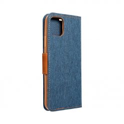 Peněženkové pouzdro Canvas Book modré – Apple iPhone 15 | Levné Kryty | Levné Kryty | Levné Kryty