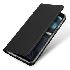 Peněženkové pouzdro Dux Ducis Skin Pro černé – Motorola Moto G14 | Levné Kryty | Levné Kryty | Levné Kryty