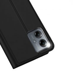 Peněženkové pouzdro Dux Ducis Skin Pro černé – Motorola Moto G14 | Levné Kryty | Levné Kryty | Levné Kryty