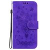 Peněženkové pouzdro Embossing Pattern Kytice zelené – Honor 90 Lite | Levné Kryty | Levné Kryty | Levné Kryty