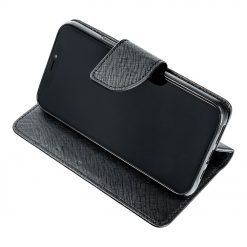Peněženkové pouzdro Fancy Book černé – Apple iPhone 15 Pro Max | Levné Kryty | Levné Kryty | Levné Kryty