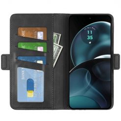 Peněženkové pouzdro Magnetic fresh case černé – Motorola Moto G14 | Levné Kryty | Levné Kryty | Levné Kryty