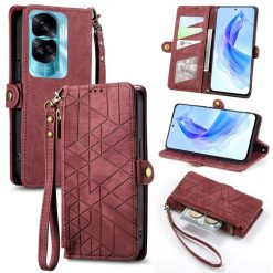 Peněženkové pouzdro Purse case červené – Honor 90 Lite | Levné Kryty | Levné Kryty | Levné Kryty