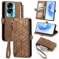Peněženkové pouzdro Purse case hnědé – Honor 90 Lite | Levné Kryty | Levné Kryty | Levné Kryty