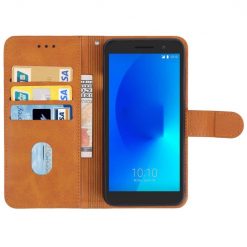 Peněženkové pouzdro Splendid case hnědé – Alcatel 1 2021 | Levné Kryty | Levné Kryty | Levné Kryty