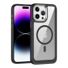 Zadní Kryt Carbon Fiber MagSafe transparentno-zelený – Apple iPhone 15 Pro | Levné Kryty | Levné Kryty | Levné Kryty
