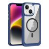 Zadní Kryt Carbon Fiber MagSafe transparentno-fialový – Apple iPhone 15 Plus | Levné Kryty | Levné Kryty | Levné Kryty
