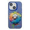 Zadní kryt na mobil Oil Painting case Šťastná Opice – Apple iPhone 15 | Levné Kryty | Levné Kryty | Levné Kryty