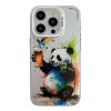 Zadní kryt na mobil Oil Painting case Černá Kočka – Apple iPhone 15 Pro | Levné Kryty | Levné Kryty | Levné Kryty