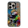 Zadní kryt na mobil Oil Painting case Černá Kočka – Apple iPhone 15 Pro | Levné Kryty | Levné Kryty | Levné Kryty
