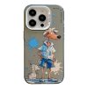 Zadní kryt na mobil Oil Painting case Pes Motorkář – Apple iPhone 15 Pro | Levné Kryty | Levné Kryty | Levné Kryty