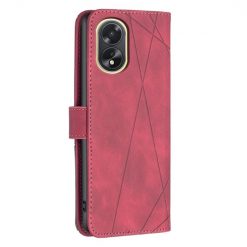 Alternative view of Knížkové pouzdro Rhombus červené – Oppo A38
