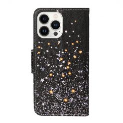 Alternative view of Knížkové pouzdro Trendy Cross case Hvězdy - Apple iPhone 15 Pro Max