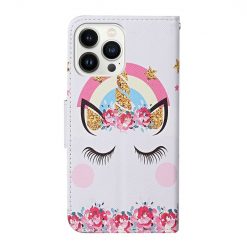 Alternative view of Knížkové pouzdro Trendy Cross case Jednorožec - Apple iPhone 15 Pro Max