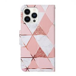 Alternative view of Knížkové pouzdro Trendy Cross case Mramor - Apple iPhone 15 Pro