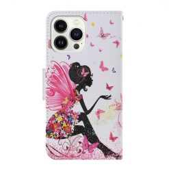 Alternative view of Knížkové pouzdro Trendy Cross case Víla - Apple iPhone 15 Pro Max