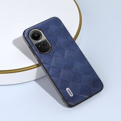 Alternative view of Kryt Abeel Weave Case modrý – Oppo Reno 10 5G / Reno 10 Pro 5G