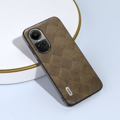 Alternative view of Kryt Abeel Weave Case zelený – Oppo Reno 10 5G / Reno 10 Pro 5G