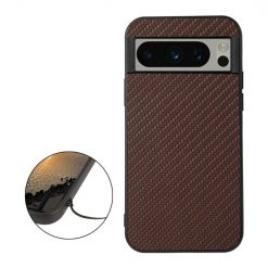 Alternative view of Kryt Carbon Fiber hnědý – Google Pixel 8 Pro