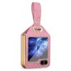 Kryt Strap Case černý s ochranou na vnější displej – Samsung Galaxy Z Flip 5 | Levné Kryty | Levné Kryty | Levné Kryty