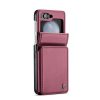 Multifunkční peněženkové pouzdro CaseMe Business case zelené – Samsung Galaxy Z Flip 5 | Levné Kryty | Levné Kryty | Levné Kryty