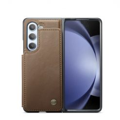 Multifunkční peněženkové pouzdro CaseMe Business case hnědé – Samsung Galaxy Z Fold 5 | Levné Kryty | Levné Kryty | Levné Kryty