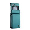 Multifunkční peněženkové pouzdro CaseMe Business case fialové – Samsung Galaxy Z Flip 5 | Levné Kryty | Levné Kryty | Levné Kryty