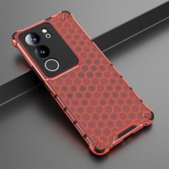Alternative view of Odolný kryt Honeycomb Armor červený – Vivo V29