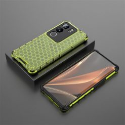 Odolný kryt Honeycomb Armor zelený – Vivo V29 | Levné Kryty | Levné Kryty | Levné Kryty