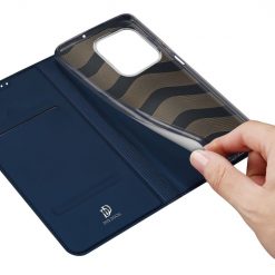 Peněženkové pouzdro Dux Ducis Skin Pro modré – Honor X6a | Levné Kryty | Levné Kryty | Levné Kryty