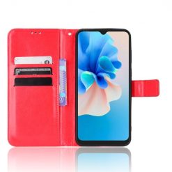 Peněženkové pouzdro Grand case červené – Blackview A55 Pro | Levné Kryty | Levné Kryty | Levné Kryty