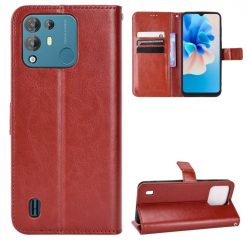 Peněženkové pouzdro Grand case hnědé – Blackview A55 Pro | Levné Kryty | Levné Kryty | Levné Kryty