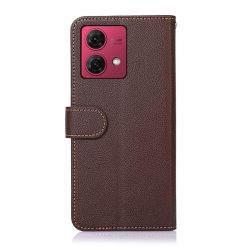 Peněženkové pouzdro Khazneh RFID case hnědé – Motorola Moto G84 5G | Levné Kryty | Levné Kryty | Levné Kryty
