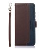 Peněženkové pouzdro Khazneh RFID case modré – Sony Xperia 5 V | Levné Kryty | Levné Kryty | Levné Kryty