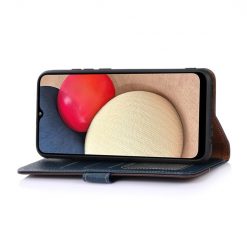 Peněženkové pouzdro Khazneh RFID case modré – Sony Xperia 5 V | Levné Kryty | Levné Kryty | Levné Kryty