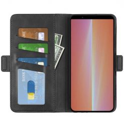 Peněženkové pouzdro Magnetic fresh case černé – Sony Xperia 5 V | Levné Kryty | Levné Kryty | Levné Kryty