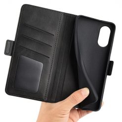 Peněženkové pouzdro Magnetic fresh case černé – Sony Xperia 5 V | Levné Kryty | Levné Kryty | Levné Kryty