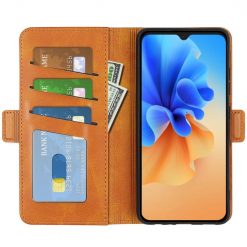 Peněženkové pouzdro Magnetic fresh case hnědé – Blackview A55 Pro | Levné Kryty | Levné Kryty | Levné Kryty