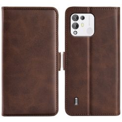 Peněženkové pouzdro Magnetic fresh case tmavěhnědé – Blackview A55 Pro | Levné Kryty | Levné Kryty | Levné Kryty