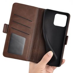 Peněženkové pouzdro Magnetic fresh case tmavěhnědé – Blackview A55 Pro | Levné Kryty | Levné Kryty | Levné Kryty
