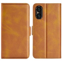 Peněženkové pouzdro Magnetic fresh case žluté – Sony Xperia 5 V | Levné Kryty | Levné Kryty | Levné Kryty