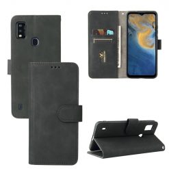 Peněženkové pouzdro Solid černé – ZTE Blade A51 | Levné Kryty | Levné Kryty | Levné Kryty
