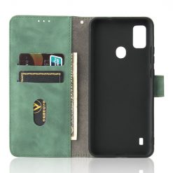 Peněženkové pouzdro Solid zelené – ZTE Blade A51 | Levné Kryty | Levné Kryty | Levné Kryty