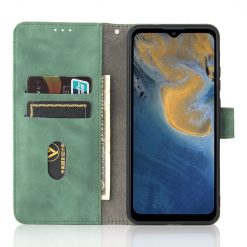 Peněženkové pouzdro Solid zelené – ZTE Blade A51 | Levné Kryty | Levné Kryty | Levné Kryty