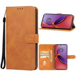 Peněženkové pouzdro Splendid case hnědé – Motorola Moto G84 5G | Levné Kryty | Levné Kryty | Levné Kryty
