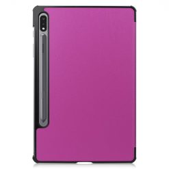 Knížkové pouzdro Pure case fialové – Samsung Galaxy Tab S8 | Levné Kryty | Levné Kryty | Levné Kryty