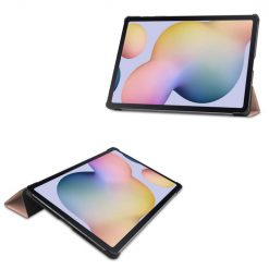 Knížkové pouzdro Pure case růžové – Samsung Galaxy Tab S7+ / Tab S8+ / Tab S7 FE | Levné Kryty | Levné Kryty | Levné Kryty