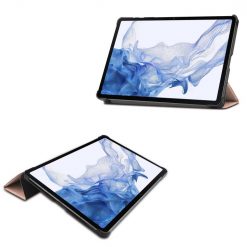 Knížkové pouzdro Pure case růžové – Samsung Galaxy Tab S8 | Levné Kryty | Levné Kryty | Levné Kryty