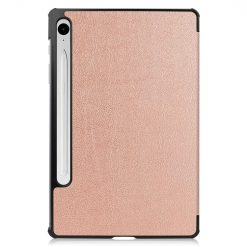 Knížkové pouzdro Pure case růžové – Samsung Galaxy Tab S9 FE / S10 FE | Levné Kryty | Levné Kryty | Levné Kryty